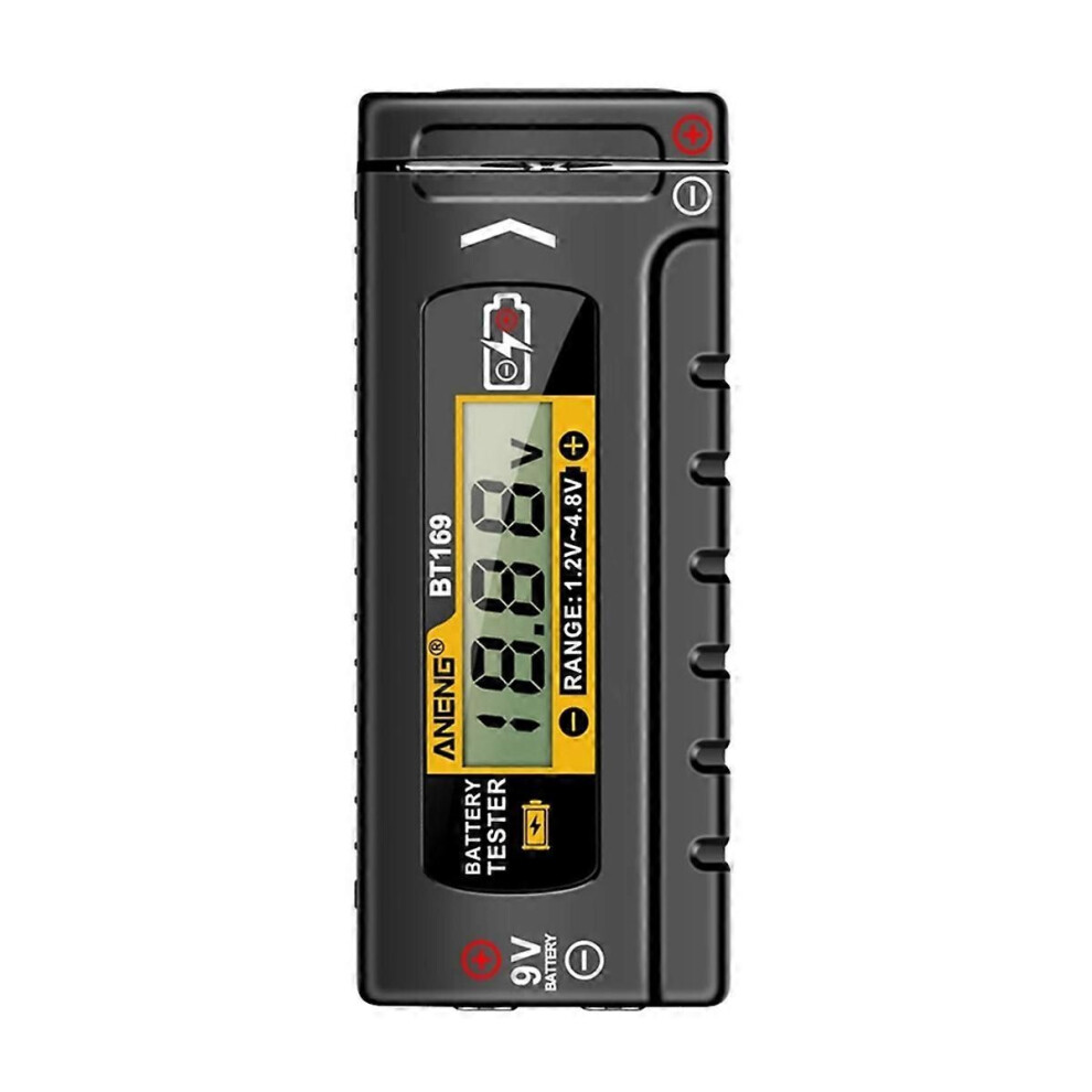 Bt169 Universal Battery Tester Lcd Battery Indicator Gauge Checker 9V 1.5V Button Cell Test Househ 9319739644586