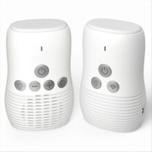 Baby monitor wireless a 2,4 GHz, piccolo monitor audio per neonati, funzione audio bidirezionale, interfono