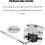 Complete Drum Accessory Set Clamp Cowbell and Stick Included 6