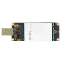 LTE-Modul-Entwicklungsboard M.2 NGFF auf USB 3.0 Adapter mit Nano-SIM-Kartensteckplatz 5G-Modul RM500Q