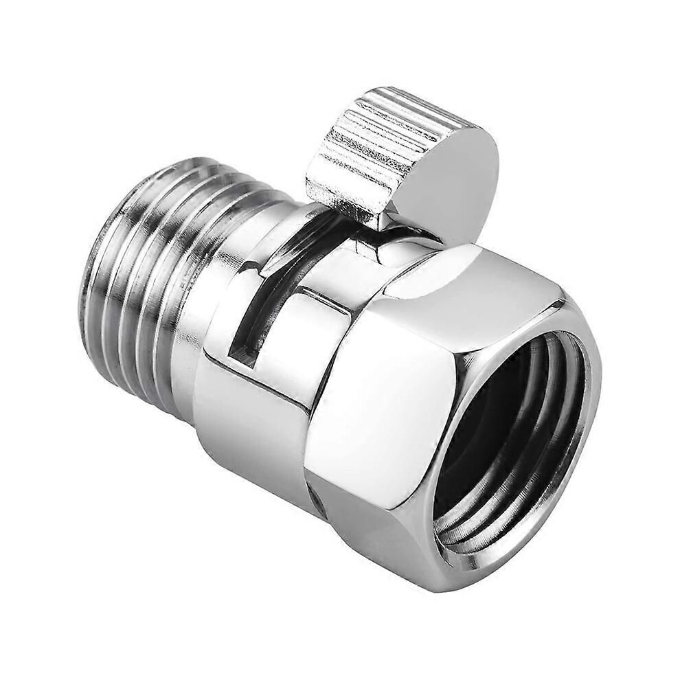 Shower Head Shut Off Valve Shower Flow Control Valve G1/2 Flow Pressure Regulator Compatible Handheld Showe 9319739700787