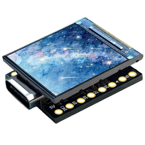 Για Raspberry Pi Pico 2 RP2350 Οθόνη LCD 0,85 ιντσών Μίνι πλακέτα ανάπτυ