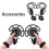 For 3 VR Wrist Strap Silicone Protective Cover Headset Controller Cover Handle Finger VR Accessories 3