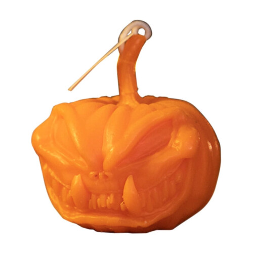Halloween Græskar Aromaterapi Lys med Spøgelsestænder 1