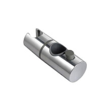 360 Adjustable Shower Head Bracket Holder for 28MM ABS Rail Slide Bar, Universal Shower Head Mount