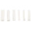 100 pezzi di guaina termorestringente, colore: bianco 1