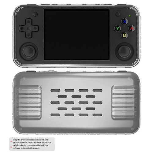 For RG35XX H Open Source Handheld Protective Cover Handheld Game Console Protective Shell Transparent 1