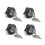 Childproof Socket Locks, 4 Pack Safety Covers for Electrical Outlets 1