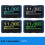 2,42 inch OLED-displaymodule 128x64, SSD1309 SPI I2C seriële interface, high-definition LCD-scherm 3