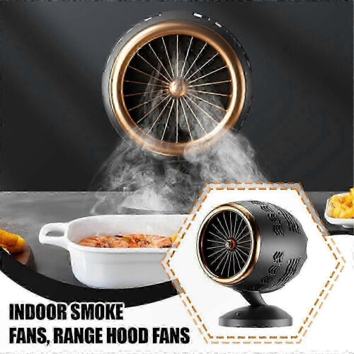 Compact Adjustable Range Hood with Oil Fume Purifier for Desktop Use 2