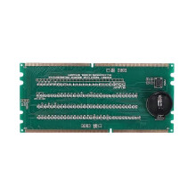 Tester illuminato 2 in 1 per DDR2 e DDR3, compatibile con circuiti integrati di schede madri per computer