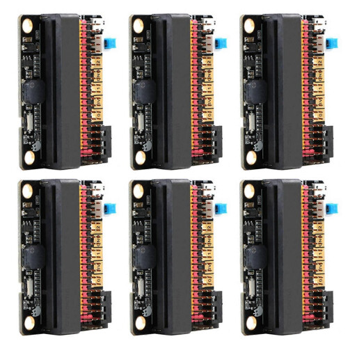 3X Micro-Bit Expansion Board IOBIT V2.0 Breakout Adapter Shield with Buzzer compatible Micro-Bit Kids'S Pyt