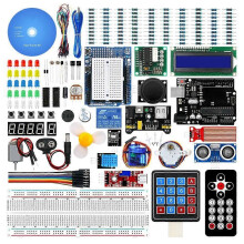 Super Starter Learning Kit compatible UNO R3 Development Board Super Starter Kit RFID Upgrade Kit Tutorial Learning Kit