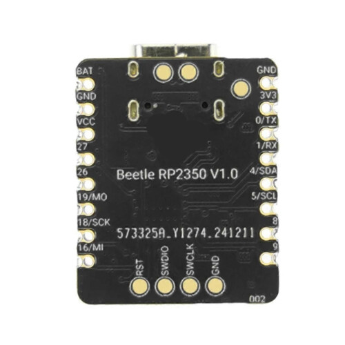 For RP2350 Mini Dual-Core Dev Board for ARM -M33 RISC-V Chip for Programming C/C++ MicroPython 1