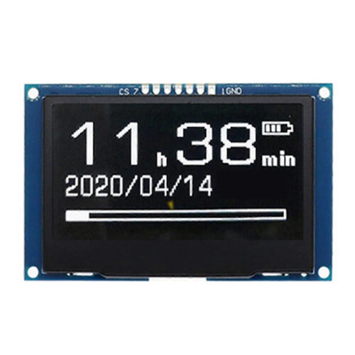 2.42Inch OLED Display Module 128x64, SSD1309 SPI I2C Serial Interface, High Definition LCD Screen
