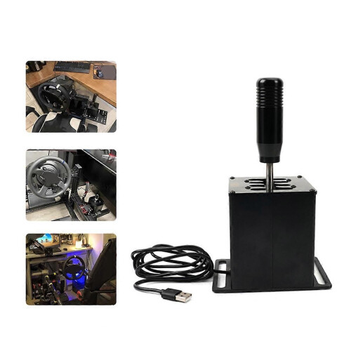 PC Game Simulation Gear Hall Linear Diagram Master USB Plug and Play Shift Lever for Simulation Rac 1