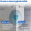 Protezione antispruzzo per WC compatibile con Directs Urine Disability Elevated Training, protezione 4