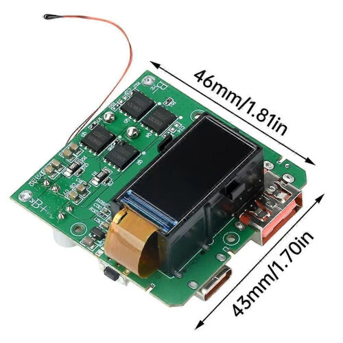 Μητρική κάρτα Power Bank γρήγορης φόρτισης 100W με έγχρωμη οθ 1