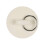 1 5/8 inch witte rubberen wastafelstop 1