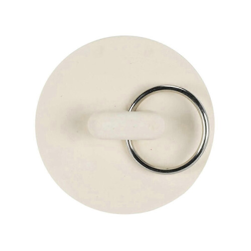 1 5/8 inch witte rubberen wastafelstop