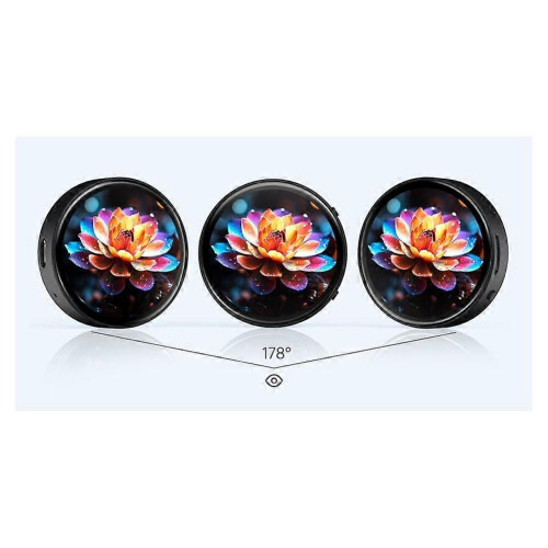 ESP32-S3 Development Board with 1.75inch AMOLED Round Touch Display, Dual-Core LX7 Processor, 466x466 Resolution, QSPI 1