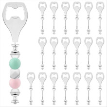 20pcs Beadable Beer Opener Beer Bottle Opener