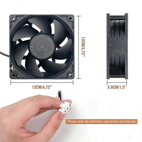 Ανεμιστήρας Turbo ακριβείας για αντικατάσταση ψησταριάς κάρβουνου GRAVITY FED 980 2