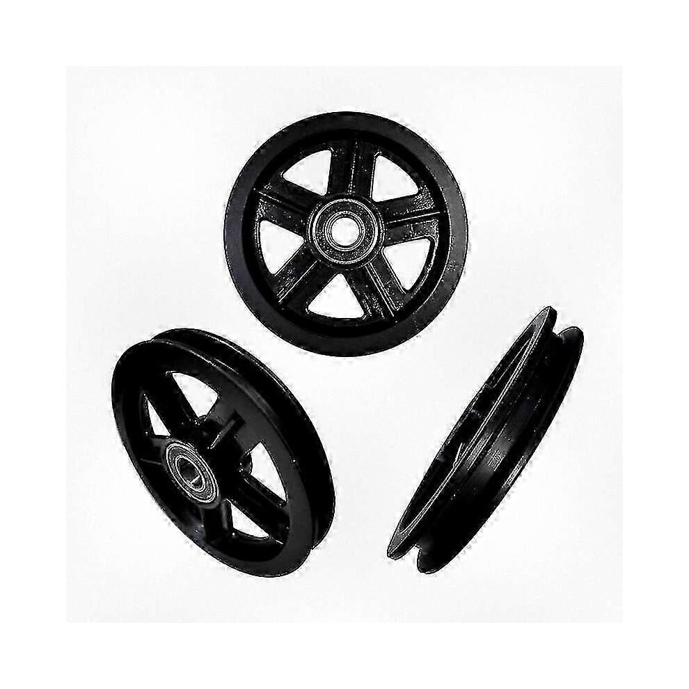 Zinc Alloy Sliding Door Wheel Kit - 2Pcs Heavy Duty Barn Door Roller Set For Smooth Gliding Door Hardware 9319739702477