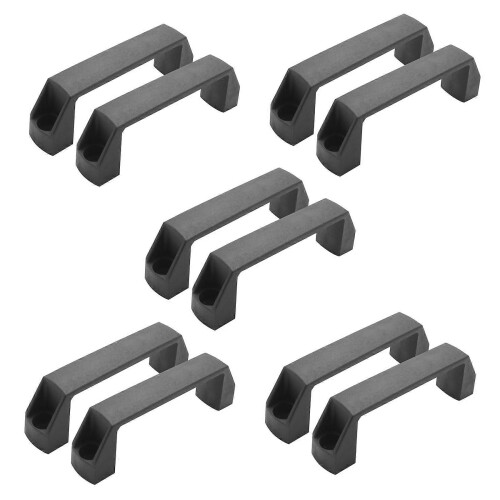Cabinet Drawer Door Plastic Handle Pull Knob 120mm 4.7 inch 10 Pcs