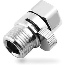 1/2" Brass Shower Shut Off Valve with Handle Lever, Water Saver Flow Control for Universal Shower Head & Hand Shower Repairs