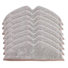 8PCS Replacement Spare Microfiber Mop Cloth Pad for Q8 S5 Max, Q5 Pro, E4, E5, S5, S6, S6 Pure MaxV