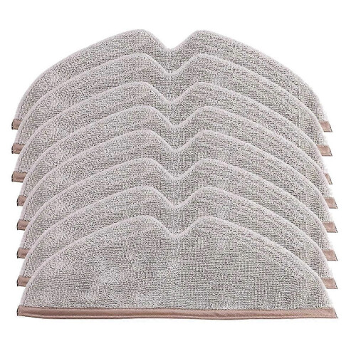 8PCS Replacement Spare Microfiber Mop Cloth Pad for Q8 S5 Max, Q5 Pro, E4, E5, S5, S6, S6 Pure MaxV