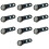 10 τεμάχια DS1990A-F5 TM Κάρτα iButton Tag με επιτοίχια τοποθέτηση σε μαύρο χρώμα 1
