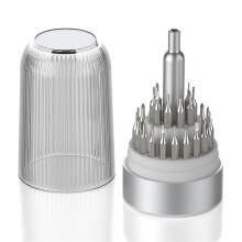 Set di mini cacciaviti 31 in 1 magnetico, kit di attrezzi compatto per riparazioni, compatibile con