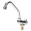 Foldable RV Faucet Rotating Single Handle Deck/Wall Mounted RV Kitchen Tap Copper Cold Water 1