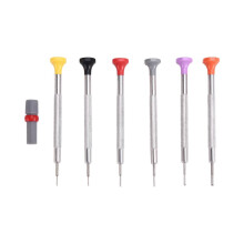 Set di 6 cacciaviti antiscivolo a forma di T compatibili con il movimento 3135 2135, cacciavite di precisione