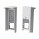 4.3inch Rainproof Cover Access Control Keypad Case Plastic Rain Protector Protection Doorbell Reader 1