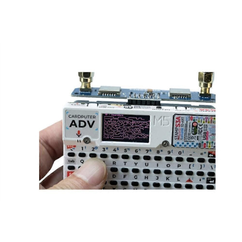 Placa de desarrollo RF de doble banda compatible con M5Stack Cardputer ADV, módulo 2.4G NRF24 + 433M 2