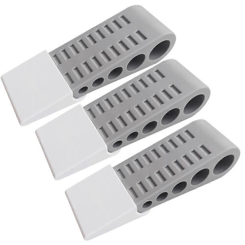 Πακέτο 3 στοπ πόρτας για το κάτω μέρος της πόρτας, σφήνα σ