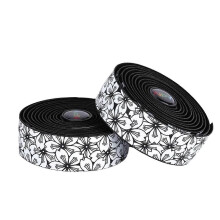 Bike Handles Strap Anti Slip Shock Handles Tape Black-White
