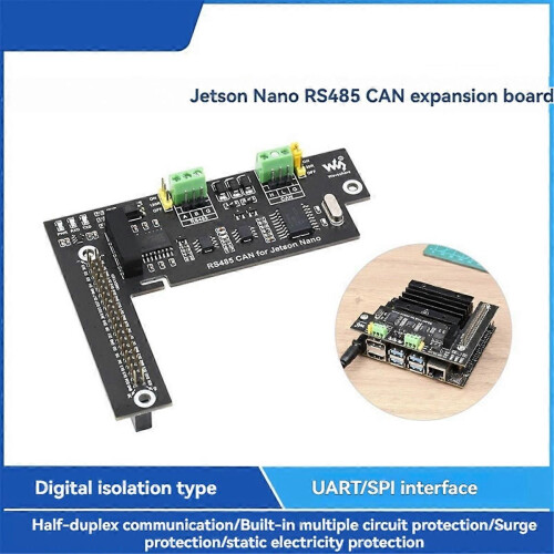 RS485 CAN Expansion Board for Nano Digital Isolated UART Communication Multiple Protection Circuits 1