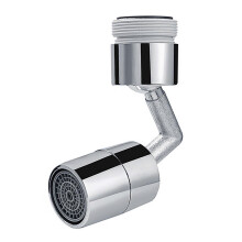 Plastic Faucet Extender 360 Degree Universal Rotating Splashing Proof Tap Aerator for Kitchen Bathroom