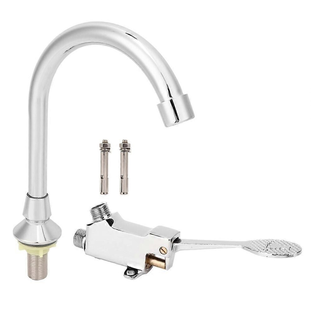 Bathroom Sink Faucet Set, Medical Lab Foot Pedal Sink Faucet Kit, Accessory 9319739703511