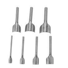 Set di 7 punzoni semicircolari compatibili con cinture e macchine da cucire (10-40 mm)