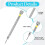 Watchmaker Screwdriver 0.8-1.4mm Precision Screwdriver with Tweezer 3