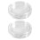20 Pcs Small Round Transparent Plastic Coin Capsules BoX 25mm 1