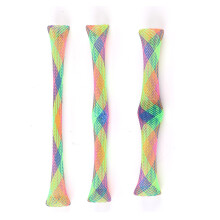 3 Pack Cat Spring Tubes, Colorful Bouncing Interactive Cat Toy with Bell and Catnip