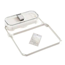 Suction Sink Filter Screen Trough Drainage Screen Basket with 50 Mesh Bags Detachable Kitchen Sink Filter Rack,C
