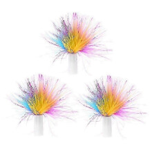 3Pcs Automatic Cat Toys with Rotating Feather for Interactive Play