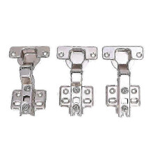 3pcs 35mm Hydraulic Copper Core Hinge for Cabinet Cupboard Door Furniture Hardware Silver